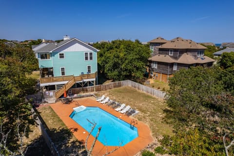 DK207: The Big Sea | Rear Exterior Aerial - Pool Deck