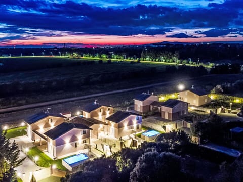 Home, Estate, Swimming Pool, Suburb, Resort, Mansion, Villa, Eco Hotel, Bird'S-Eye View