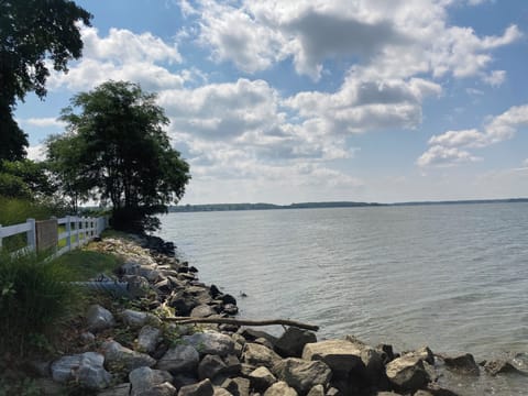 At community park across from house