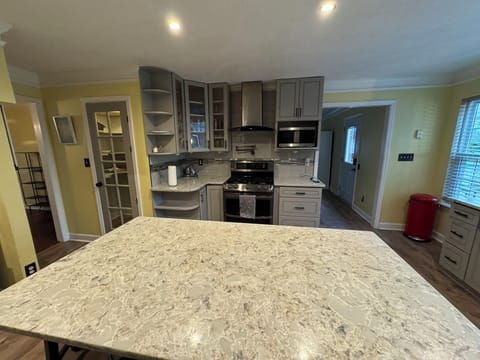 Downstairs Kitchen Island