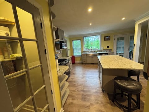 Downstairs Kitchen Pantry and Island