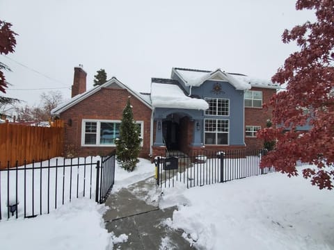 Ginger Bread house in the winter