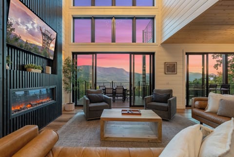 Stunning views from living room