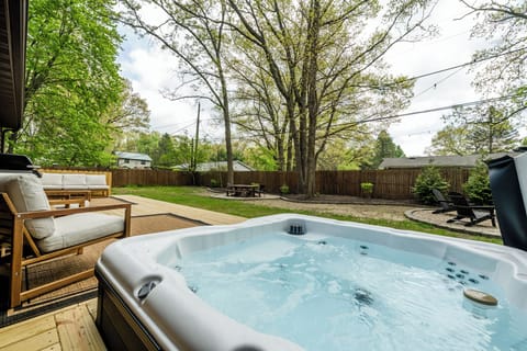 New Outdoor Hot Tub!