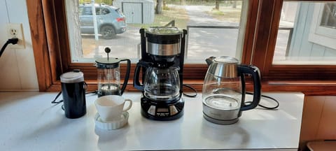 Multiple options for your morning coffee.