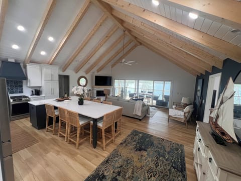 Upstairs dining room / living room