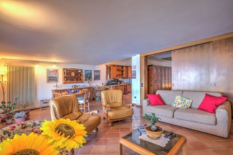 21-inch flat-screen TV with digital channels