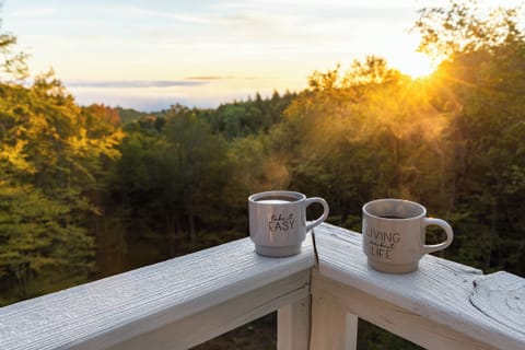 Upper deck sunrise.