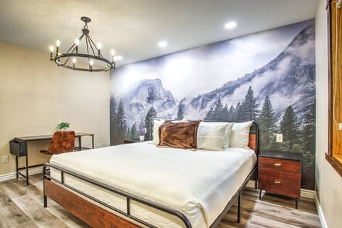King sized bed