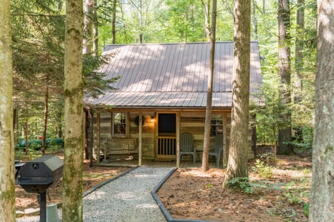 Nestled in the Pine Forest, charcoal BBQ