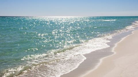 On the beach