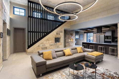 Living and Kitchen Area