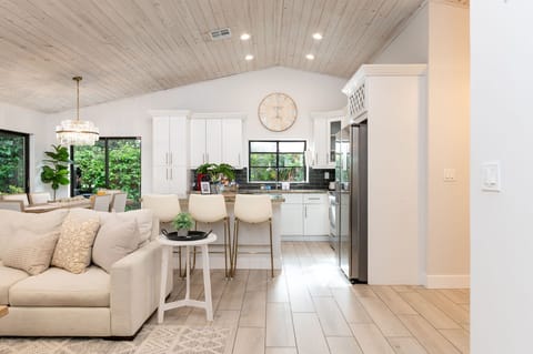 From curated décor to warm lighting, every detail is crafted for comfort and style.  Fully Stocked & Guest Ready