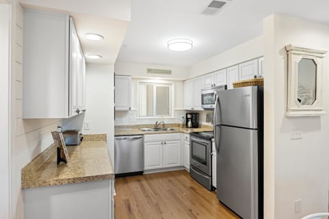 Upgraded kitchen and furnishings.