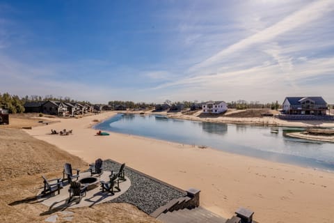 view from the upper balcony that also has outdoor dinging table
