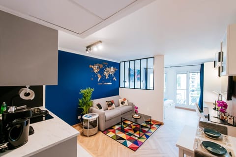 The living room