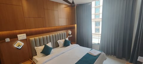 Superior Double Room, City View | Premium bedding, down comforters, memory foam beds, rollaway beds