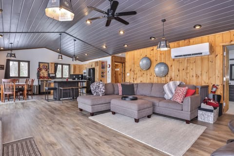 Sectional seating- room for the whole family