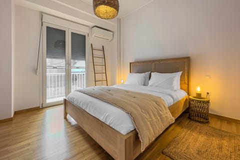 Deluxe Apartment, City View | 2 bedrooms, in-room safe, blackout drapes, free WiFi