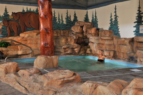 Indoor pool, outdoor pool