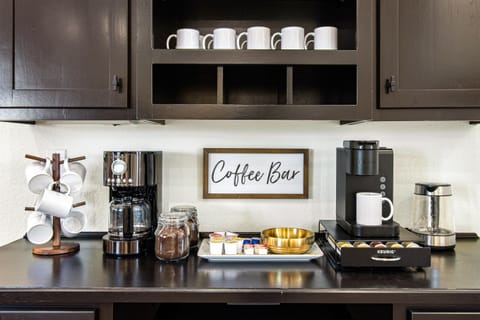 Because no great day ever started without coffee—and this bar’s got options.