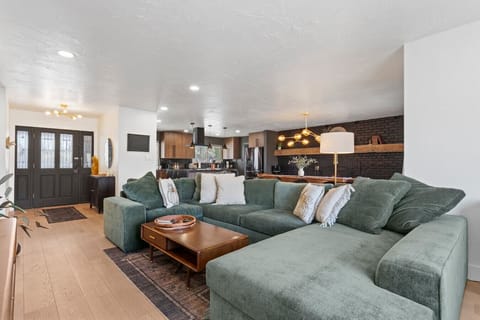 Spacious, stylish, and oh-so-cozy! Sink into this plush sectional, gather with loved ones, or enjoy a night in by the fire.