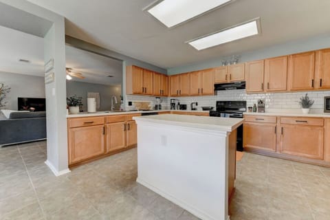 Open concept floorplan