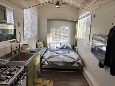 Book your stay in Alaska at this brand new tiny house nestled near Bear Mountain