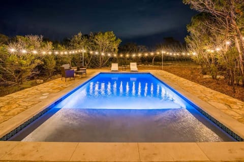 Make a splash! The backyard pool is your ultimate destination for fun and relaxation.