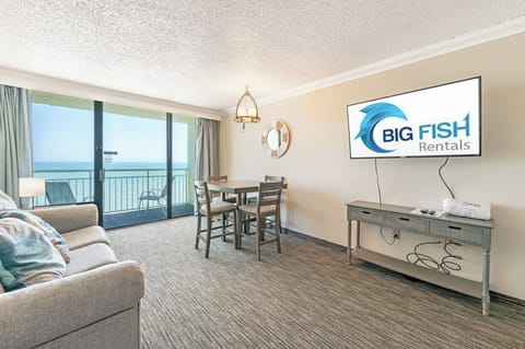 Stylish Living Room with Amazing Views 🌊✨
