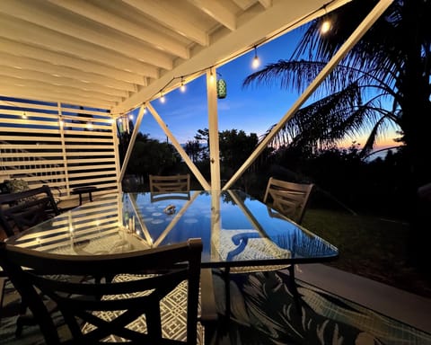 Lanai at dusk