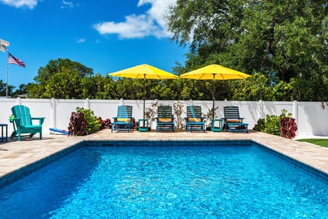 Sundeck for tanning