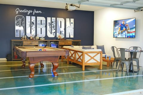 Gameroom Turned Garage