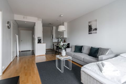 This apartment is located in historical Tampella neighborhood close to the Tampere downtown as well as Lake Näsijärvi. The apartment is a one-bedroom apartment and there is a private sauna and a glazed balcony for you to use. When renting this apartment y