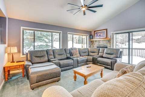 Frisco Vacation Rental | 2BR | 2.5BA | 1,524 Sq Ft | Steps to Enter