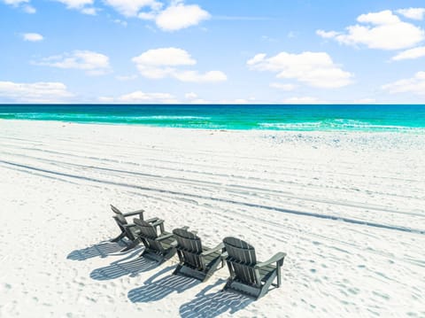 Beach nearby, white sand