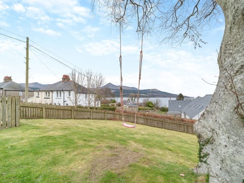 Stunning views from the garden overlooking Brodick bay and goatfell | Springbank, Brodick