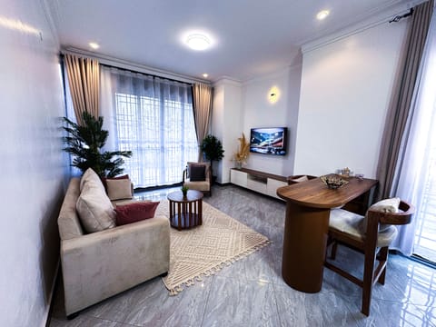 Comfort Apartment, Hill View | Living area