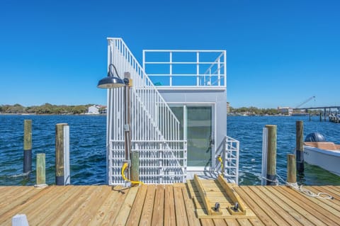 Unique floating getaway