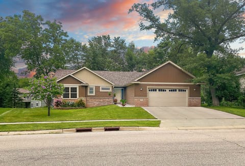 One-level home in a beautiful, quiet cul-de-sac w  wooded backyard near Mayo.
