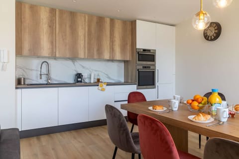 First fully equipped kitchen