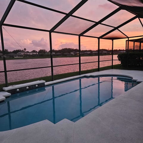 Uninterrupted lake views