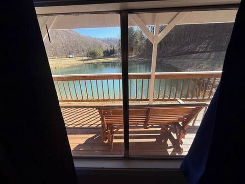 Pond View from bedroom