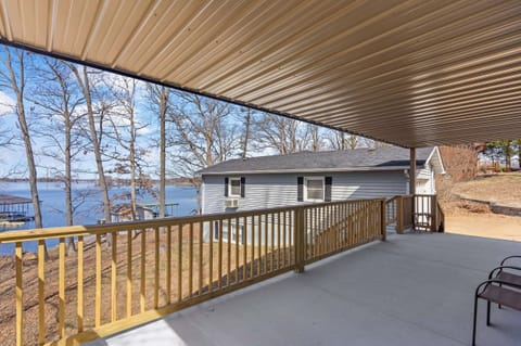 Lake views from porch