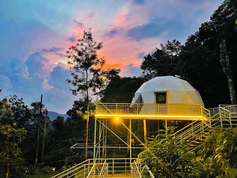 Exterior view of Geodesic Dome