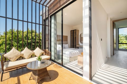 Deluxe Villa, 3 Bedrooms, Balcony, Garden View | Balcony