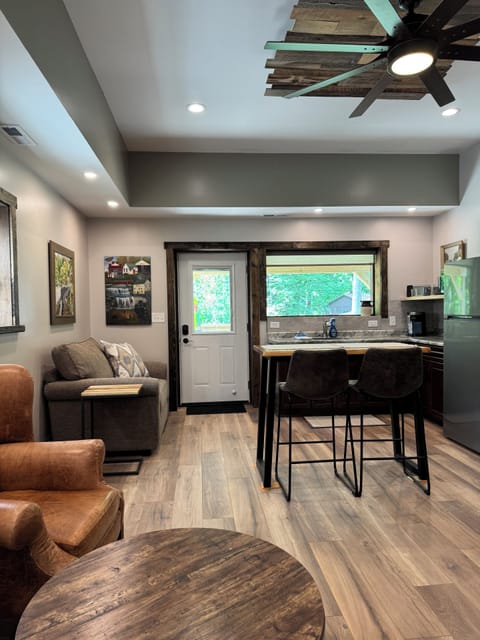 Indoor and outdoor peace and tranquility.