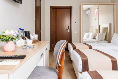 Standard Triple Room | Premium bedding, minibar, laptop workspace, soundproofing