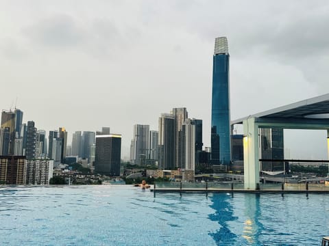Rooftop pool