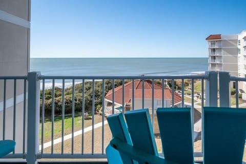 Balcony with North Topsail Beach Ocean view